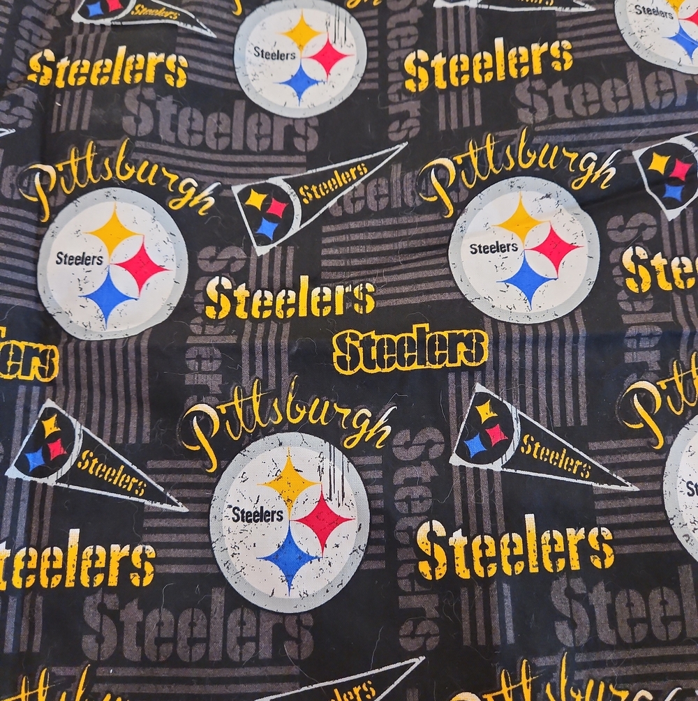 Fabric Pittsburgh Steelers Football 15x26